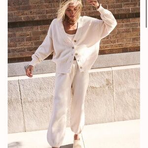 Free People Hailee Cardi Set